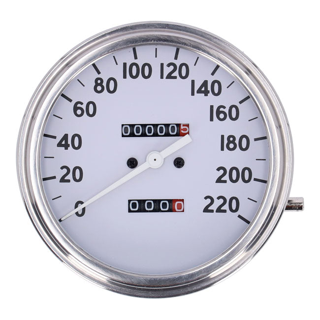 FL Speedometer 36-40 Face White 1:1 Kmh