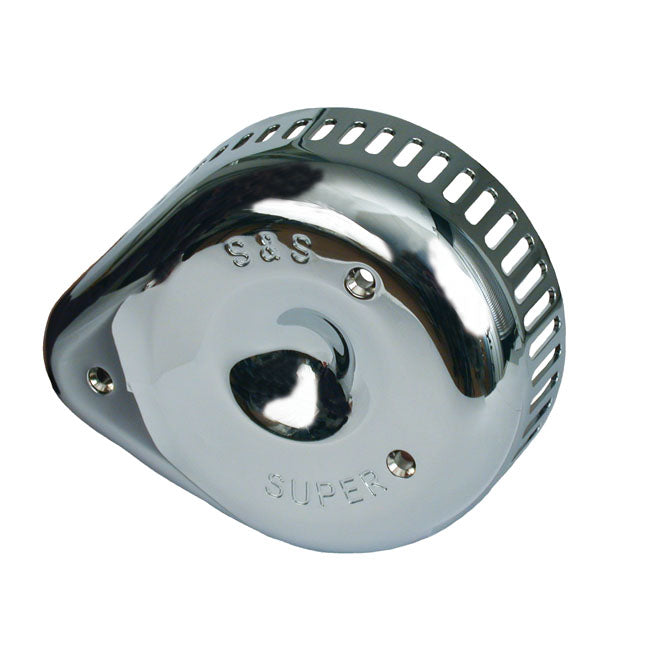 Super E/G Air Cleaner Cover Slasher Chrome