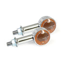Arizona Turn Signals Chrome ECE Approved - 40mm