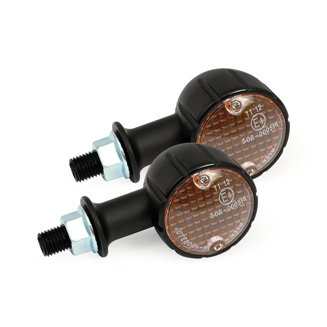 Arizona Turn Signals Black ECE Approved - 20mm