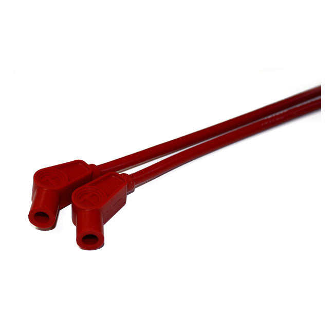 8 MM Pro Wire Spark Plug Wire Set Red For 09-16 Touring NU