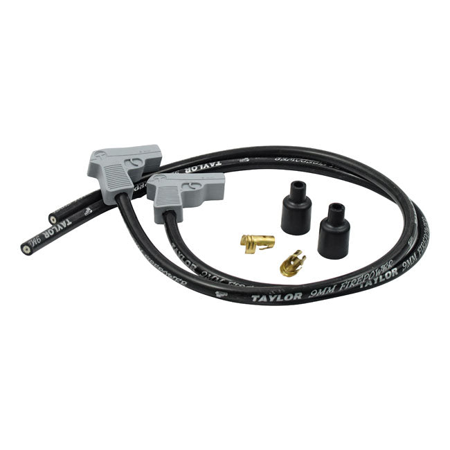 9 MM Fire Power Universal Spark Plug Cables Black