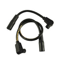 8.2 MM Thundervolt Spark Plug Wire Set Black For 00-17 Softail Excl. 08-11 FXCW/C