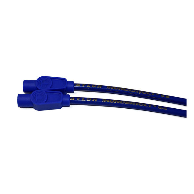 8.2 MM Thundervolt Spark Plug Wire Set Blue For 99-06 NU FLT/Touring With Carb