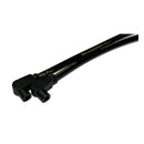 10.4 MM Thundervolt-50 Spark Plug Wire Set Black For 00-17 Softail Excl. 08-11 FXCW/C