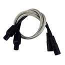 8 MM Pro Braided Stainless Spark Plug Wire Set For 99-08 FLT With Injection
