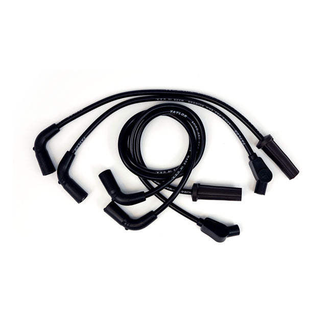 8 MM Pro Wire Spark Plug Wire Set Black For 17-22 M8 Touring