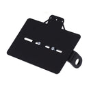 Side Mount France License Plate Bracket For 20mm Mount Hole