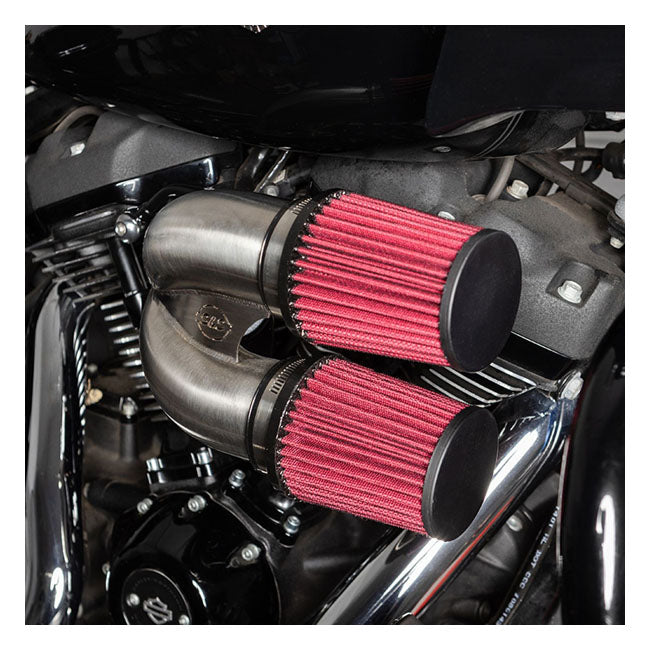 Tuned Induction Air Cleaner Kit Stainless For 18-22 Softail