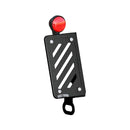 Side Mount Led Taillight & License Plate Kit Black For Honda: 21-22 Rebel CMX1100