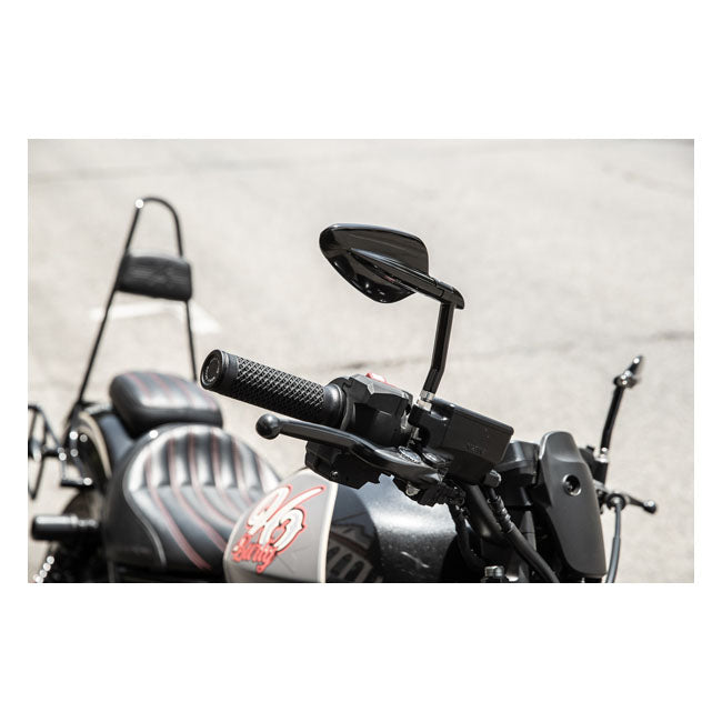 Hot Rod Mirror Set Left & Right Black For Honda: 21-22 Rebel CMX1100