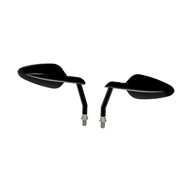 Radar Mirror Set Left & Right Black For Honda: 21-22 Rebel CMX1100