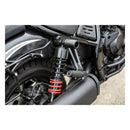 Slash Cut Passenger Foot Peg Set Black For Honda: 21-22 Rebel CMX1100