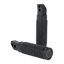 Slash Cut Passenger Foot Peg Set Black For Honda: 21-22 Rebel CMX1100