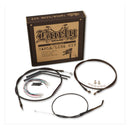 Extended Cable / Line Kit For 12 Inch Apehangers Black For Honda: 21-22 Rebel CMX1100