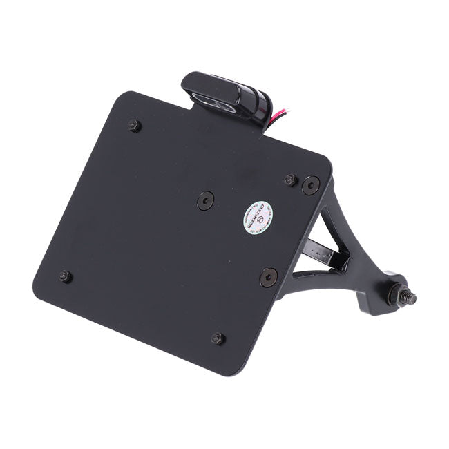 Side Mount License Plate Bracket Black Switzerland For 21-22 Sportster S
