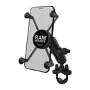 X-Grip Phone Mount With U-Bolt Base Large Phones - Medium Socket Arm
