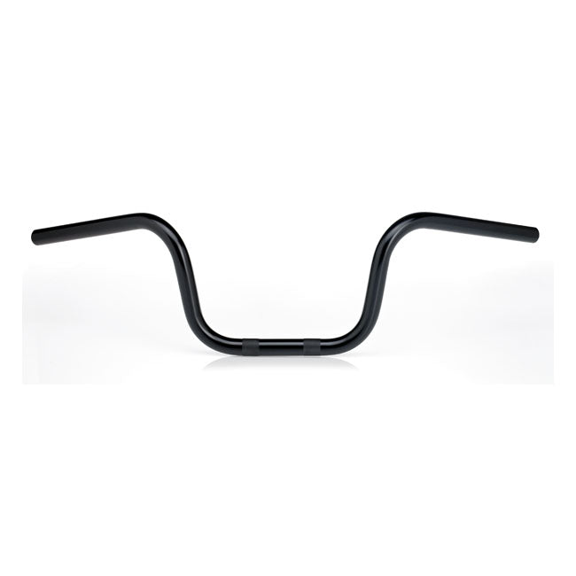 1 Inch Chumps Handlebar 8 Inch Rise Black TUV Approved Fits Pre-81 H-D With 1" ID Risers