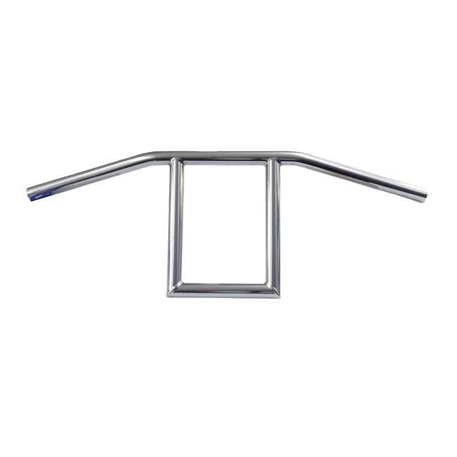 1 Inch Window Handlebar Chrome TUV Approved Fits Pre-81 H-D With 1" ID Risers