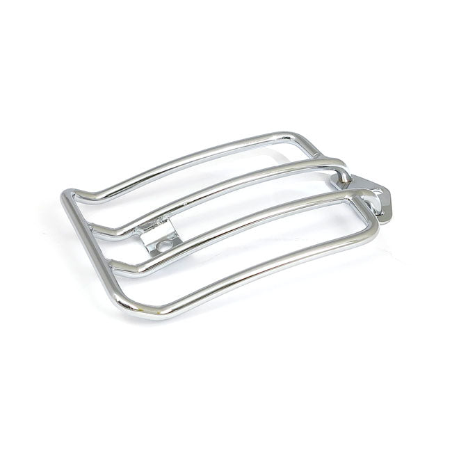 Luggage Rack For Solo Seat Chrome For 04-21 XL With B & C Mount Holes