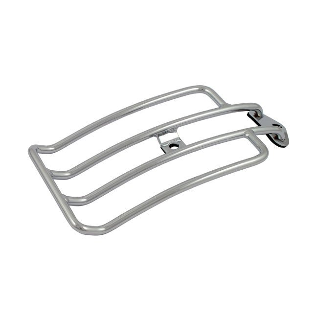 Luggage Rack For Solo Seat Chrome For 04-21 XL With A & B Mount Holes