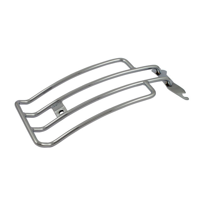 Luggage Rack For Solo Seat Chrome For 06-12 FLSTC/N/S/SC Softail