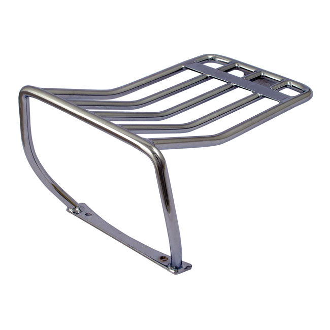 Luggage Rack For Bobbed Rear Fender Chrome For 06-11 FXST Excl. 00-07 FXSTD Deuce