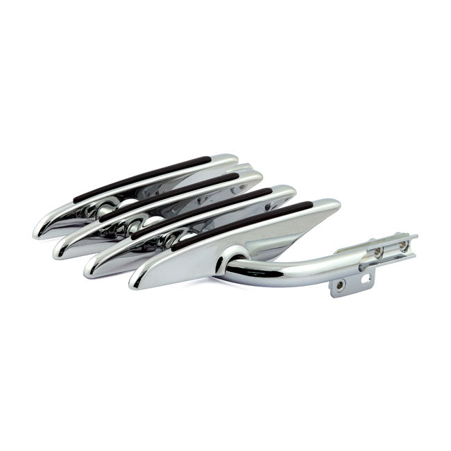 Bear Claw Luggage Rack Chrome With Anti-Slip Tubber Inserts