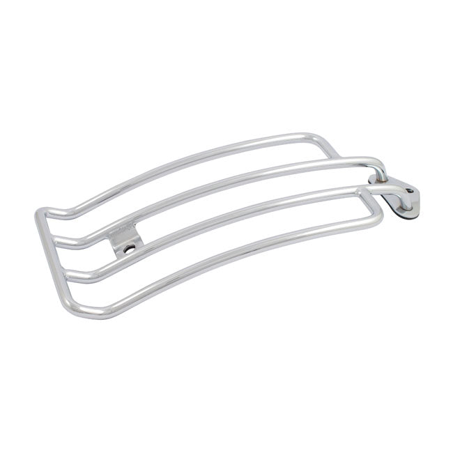 Luggage Rack For Solo Seat Chrome For 06-17 FXDB Dyna