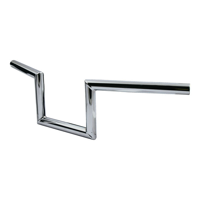 1 Inch Zed Handlebar Chrome TUV Approved Fits Pre-81 H-D With 1" ID Risers