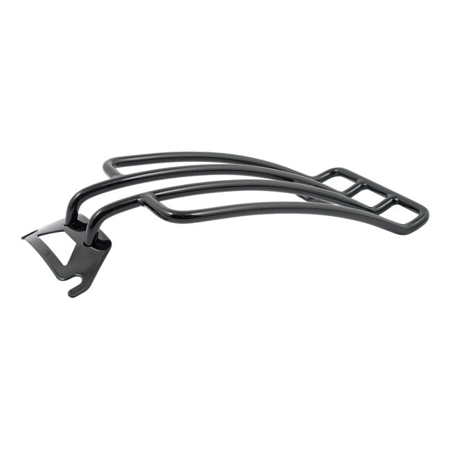 Luggage Rack For Solo Seat Black For 97-08 FLHT, FLTR, FLHR Touring