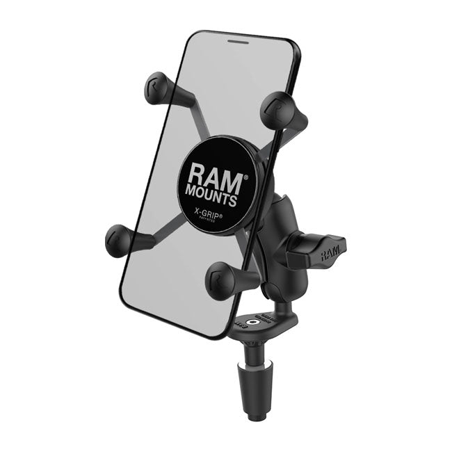 X-Grip Phone Mount With Fork Stem Base Small Phone