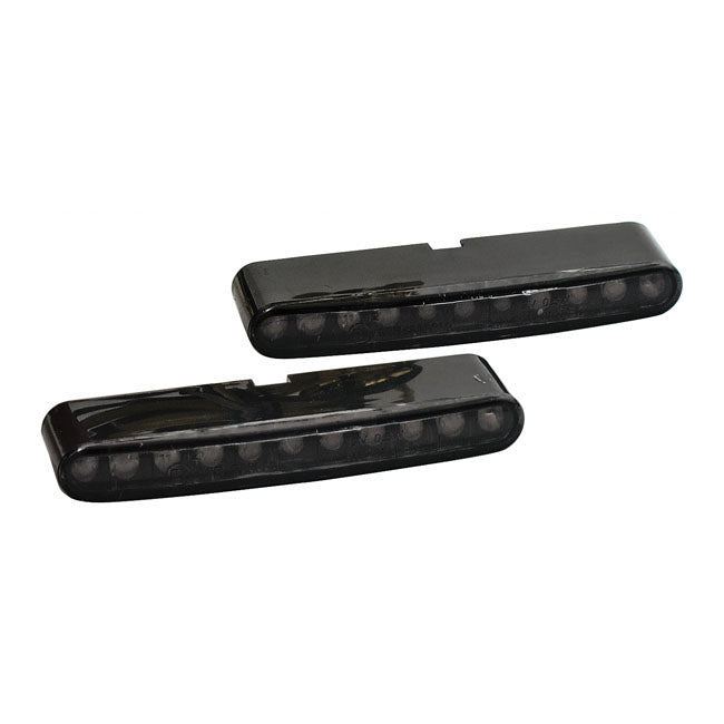Stripe LED Turn Signals Smoke Lens