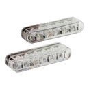 Shorty LED Turn Signals Clear Lens