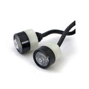 Mono LED Turn Signals Black Clear Lens