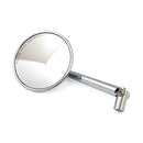 Montana Round Mirror Chrome, L&R