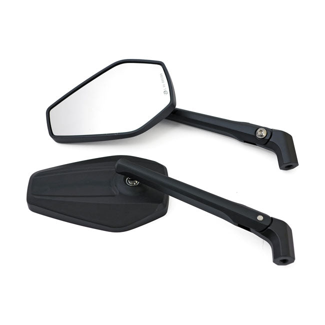 Booster 2 Mirror Set Matte Black