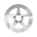 Solid Drilled Brake Rotor 11.5 Inch Front Left TUV Approved Fits 14-15 XG500/750 Street (NU)