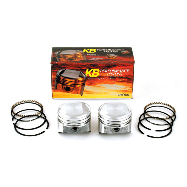 1340CC Evo B.T. Pop-Up Piston Kit - +.005 Inch - 10.5:1 CR