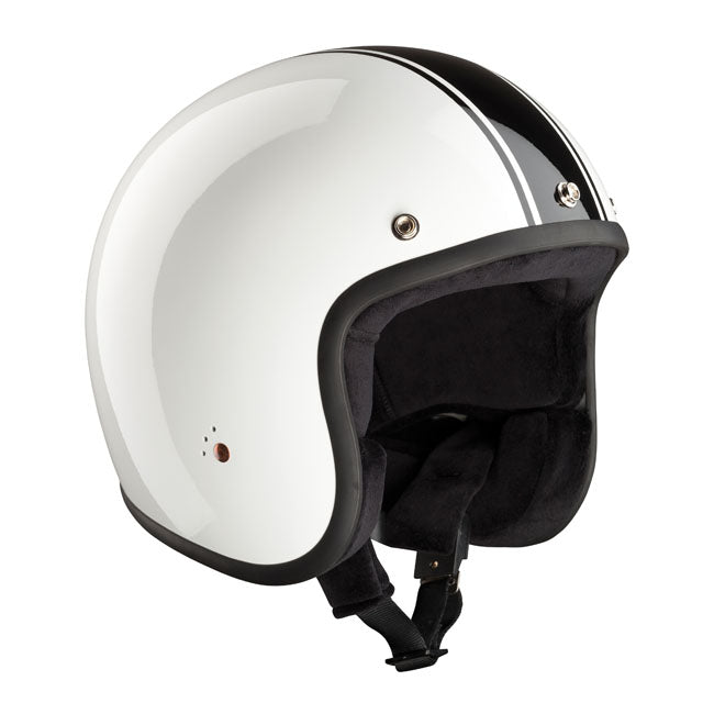 Jet Helmet Classic White / Black
