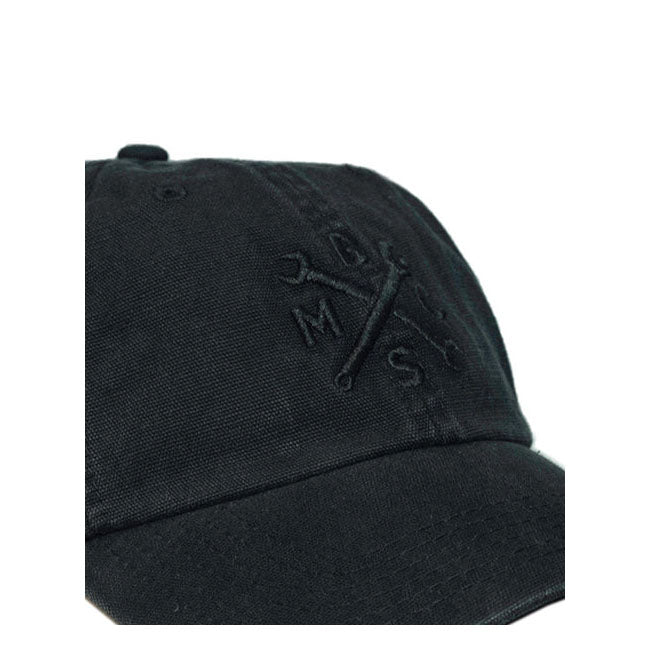 Washed Cap Black / Black