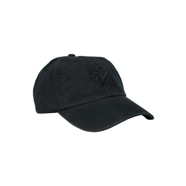 Washed Cap Black / Black