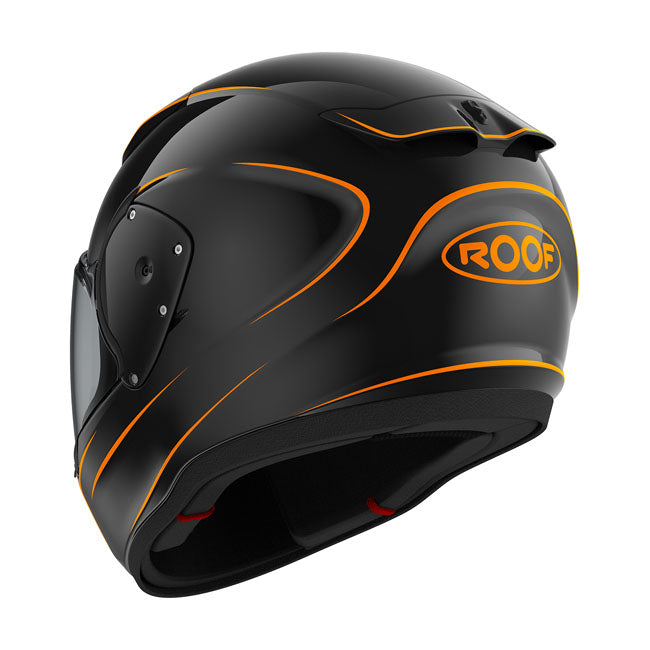 RO200 Neon Helmet Black / Orange