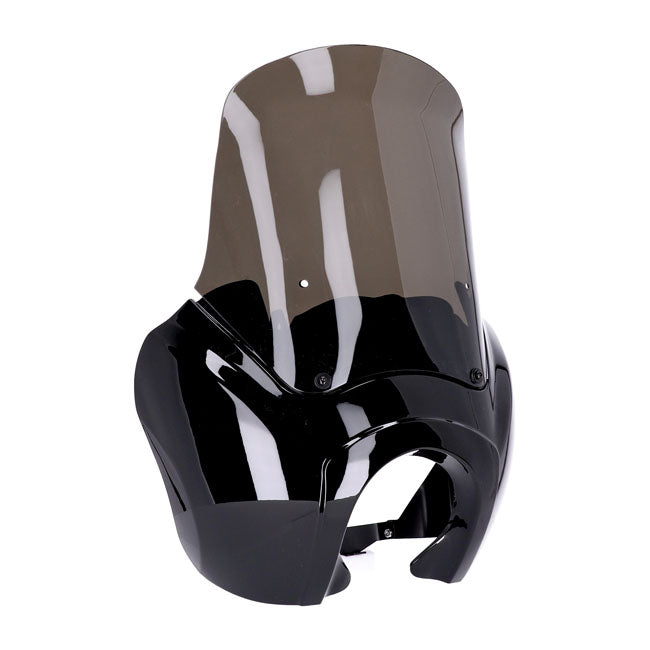 Headlamp Fairing Gloss Black Tinted Windshield