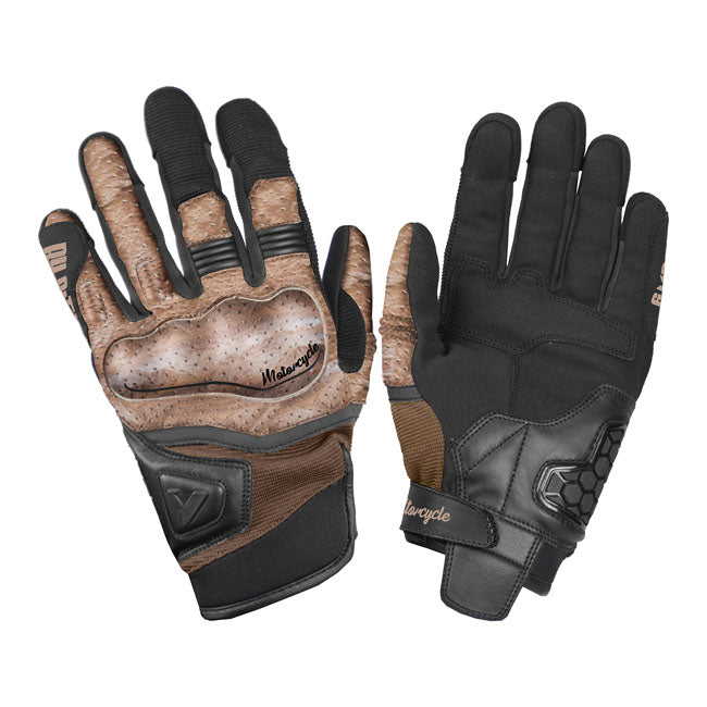 Tokio Gloves Black / Brown