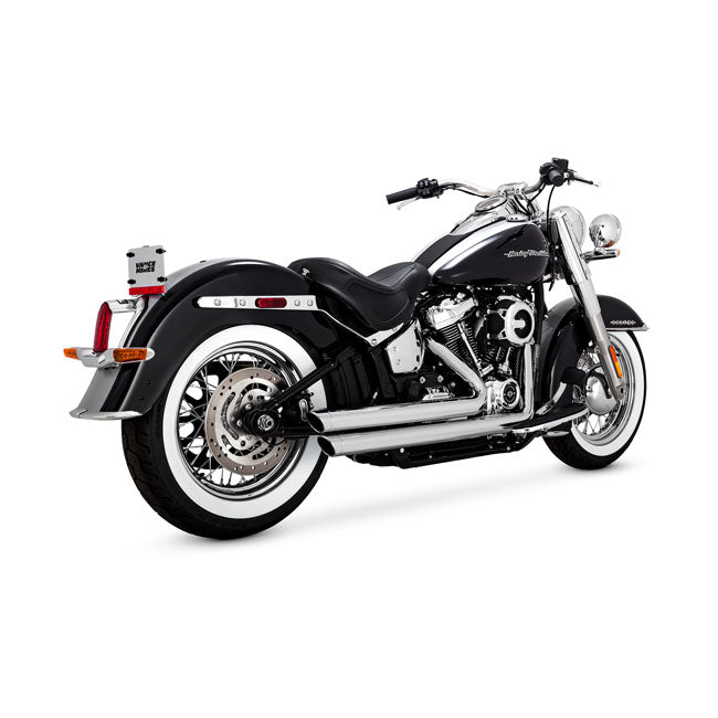 Big Shots 2-2 Exhaust Chrome For 18-20 Softail 107/114 Excl