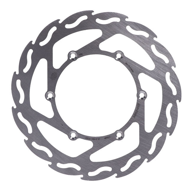 Flame Series Fixed Brake Rotor TUV Approved For Front Left: Suzuki: 00-17 DR-Z 400 E