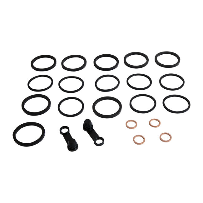 Front Caliper Rebuild Kit For Kawasaki: 17-18, 19-21 1000 H2