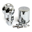 Bracket Oil Filter Mount Chrome With Filter