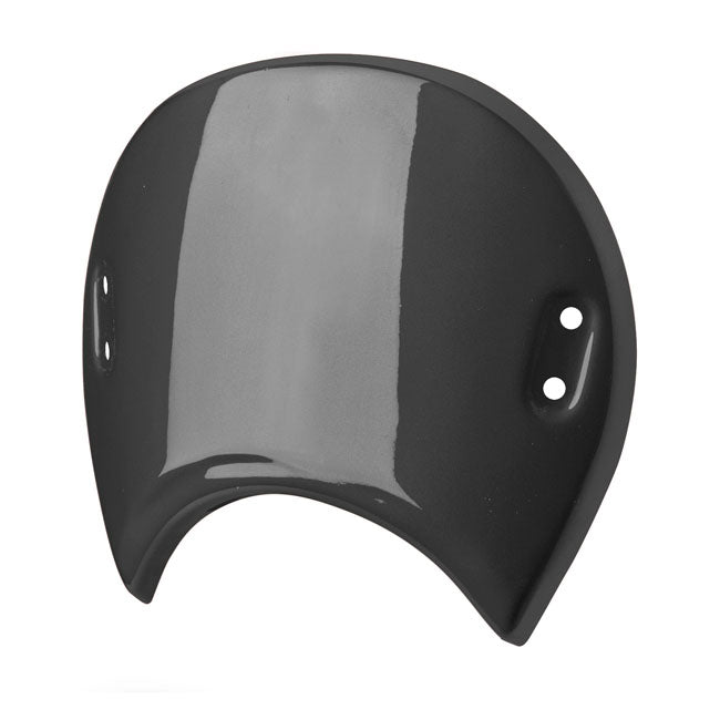 Headlight Mask Matt Black For Royal Enfield: 18-21 Interceptor 650